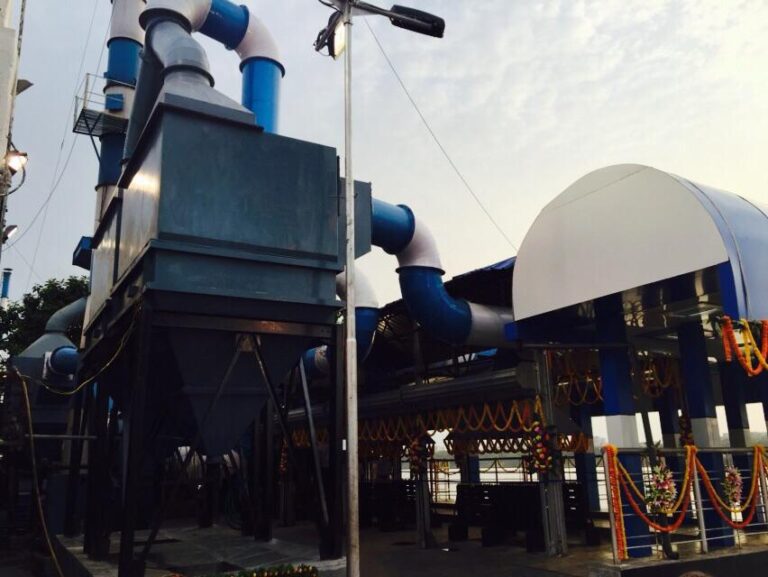 Anti-pollution device (Nimtala Ghat, Kolkata)